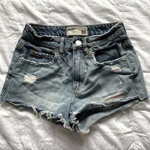 Garage denim shorts